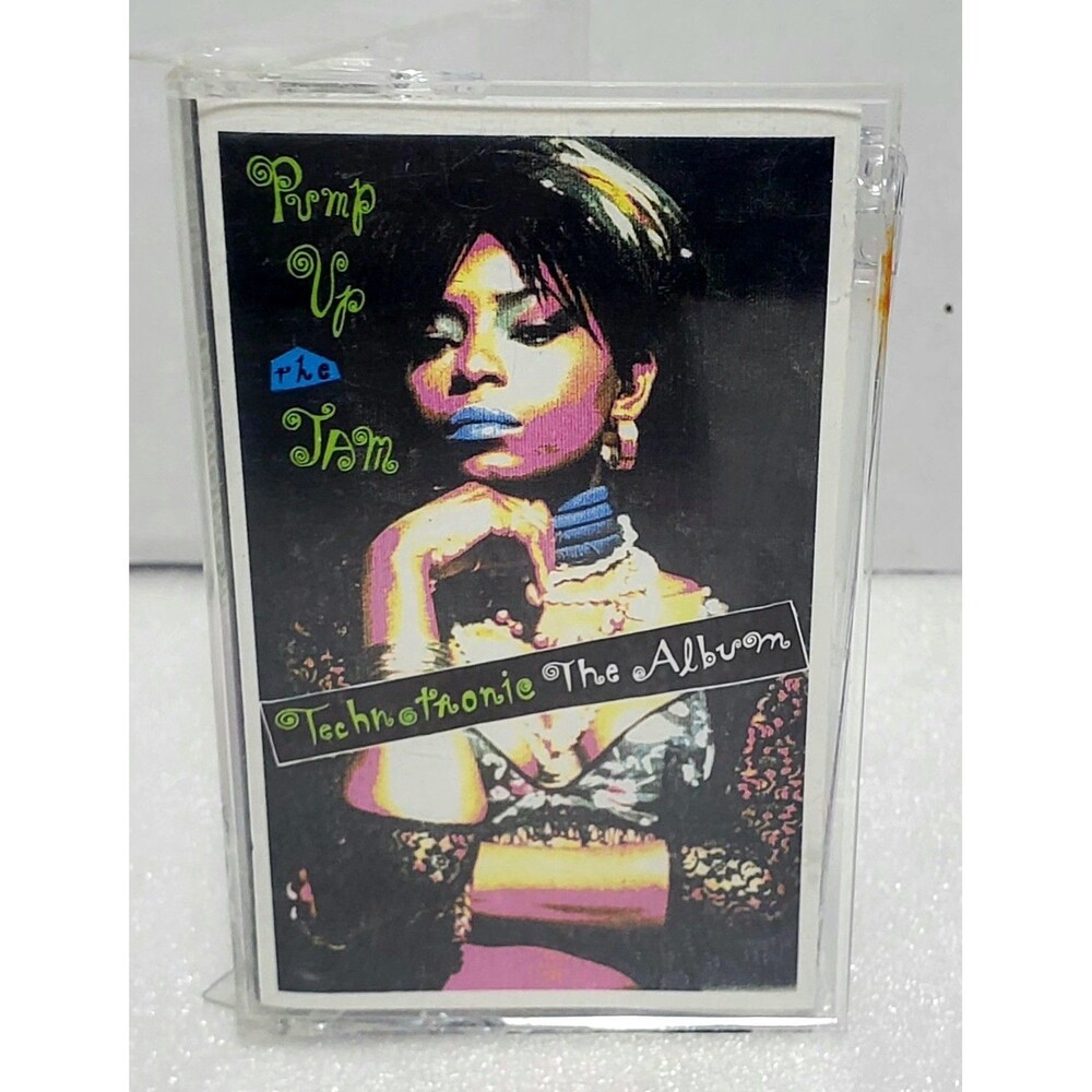 Technotronic Pump Up The Jam 1989 Cassette Tape Vintage Tested Works Old School